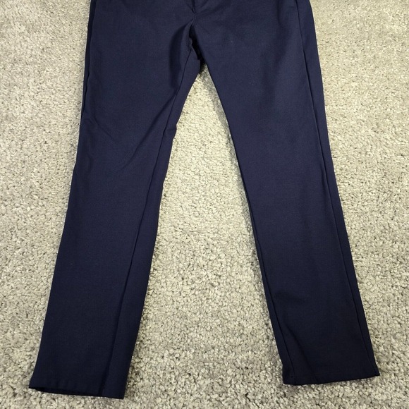 Bugatchi Pants Mens‎ 38 Blue Chino Stretch Comfort Office - Picture 2 of 13